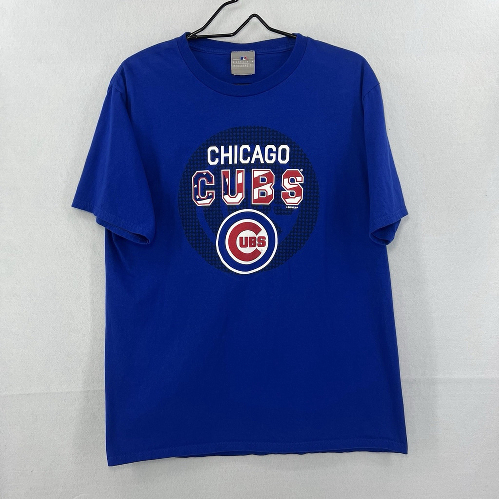 Genuine Merchandise Boys Chicago Cubs Crew Neck Short Sleeve T Shirt Size Large - Picture 2 of 12